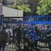 Acusan a un jefe de policía de golpear a un estudiante en la cabeza en la Ciudad de México