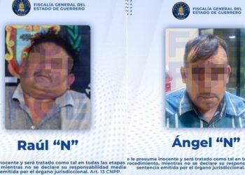 En Acapulco, arrestan a “El Gordo” y “La Hernia”, dos narcomenudistas de cristal, con armas largas