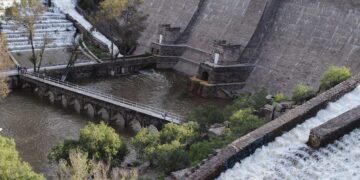 Las lluvias de la última semana causaron que varias presas se desbordaran en SLP