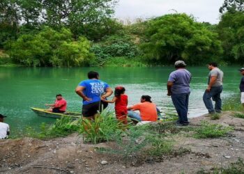 La búsqueda de un joven en el Río Tampaón sigue en curso