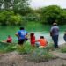 La búsqueda de un joven en el Río Tampaón sigue en curso