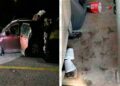 Encuentran vehículo accidentado de origen dudoso