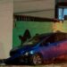 El conductor perdió el control y estuvo a punto de chocar contra una casa en El Aguaje