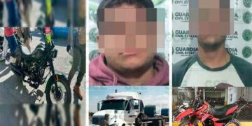 Atrapan a trío de sospechosos de robo de vehículos