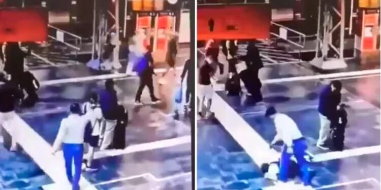 VIDEO | Un hombre fue ejecutado de un disparo en la cabeza en una concurrida estación de tren en Frankfurt