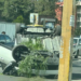 Un vehículo sufre un accidente de tránsito frente a la Facultad de Medicina