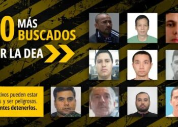 Después de la ola de violencia en Sinaloa, la Embajada de EEUU comparte una lista de los 10 más buscados de la DEA
