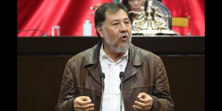 Fernández Noroña ha sido nombrado como presidente del Senado