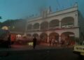 Un incendio afecta a una parte del edificio del ayuntamiento de Tancanhuitz