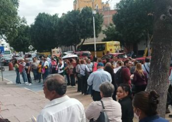 Los empleados de la Fiscalía están demandando el pago del incremento salarial que les adeudan