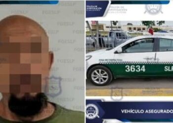 Taxista es arrestado en la TTP por manejar un automóvil robado