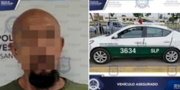 Taxista es arrestado en la TTP por manejar un automóvil robado