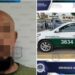 Taxista es arrestado en la TTP por manejar un automóvil robado