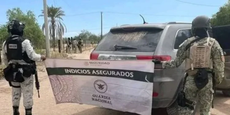 Aseguran arsenal bélico en Sonora y desactivan granada de fragmentación