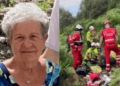 Una mujer de 88 años logra sobrevivir durante 4 días en un bosque. Tenía costillas fracturadas y se alimentaba de agua de charcos