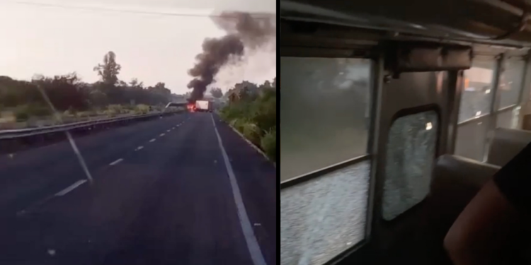 Tercer día de bloqueos y tiroteos en Sinaloa. Las zonas afectadas son Quilá, Culiacán y Costa Rica