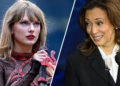 Taylor Swift anuncia que votará por Kamala Harris