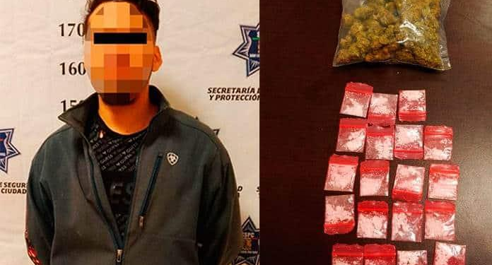 En Los Reyitos, capturan a un presunto vendedor de droga