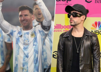 Se rumorea que Messi y Bad Bunny estarían trabajando en una colaboración con Adidas