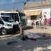 Un conductor de transporte de empleados atropella y causa la muerte de un ciclista en en la colonia Matamoros