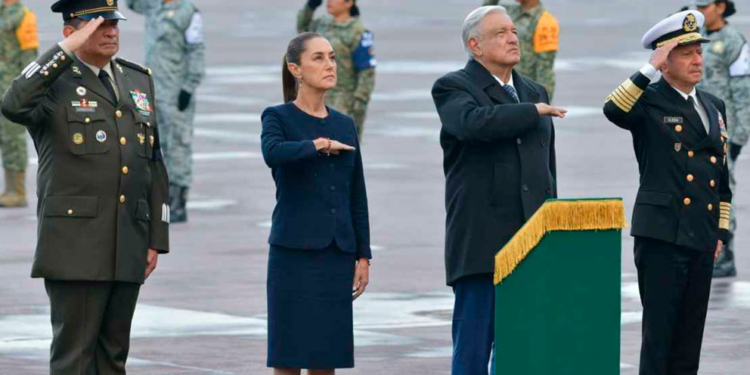 AMLO y Sheinbaum honran la memoria de las personas que perdieron la vida en los terremotos de 1985 y 2017