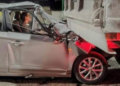 Conductor resulta ileso después de un impactante accidente en la carretera Rioverde