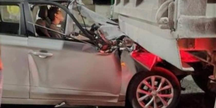 Conductor resulta ileso después de un impactante accidente en la carretera Rioverde