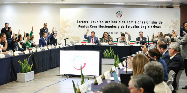Comisiones del Senado han dado luz verde a la reforma de la Guardia Nacional; se enviará al Pleno para su aprobación