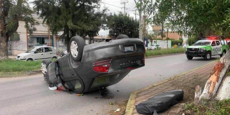 Un accidente en la colonia San Felipe resulta en una persona herida