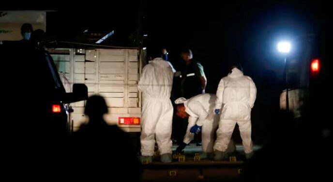 En Encarnación de Diaz, Jalisco, investigan el descubrimiento de tres cuerpos en bolsas de plástico
