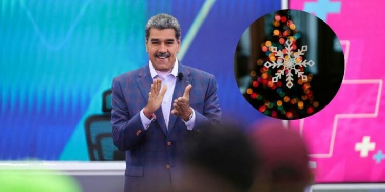 Nicolás Maduro ordena adelantar la Navidad en Venezuela