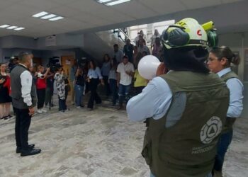 El simulacro nacional en SLP se llevó a cabo con éxito