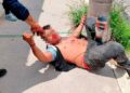 Vecinos de Las Mercedes ataron y golpearon a un ladrón de casas