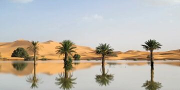 El Sahara experimentó su primer episodio de inundación en cincuenta años