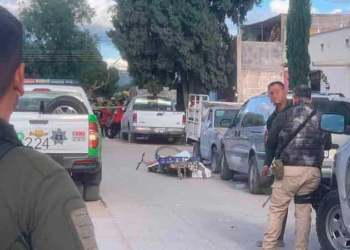 En la colonia Las Flores, un ciclista fue ejecutado