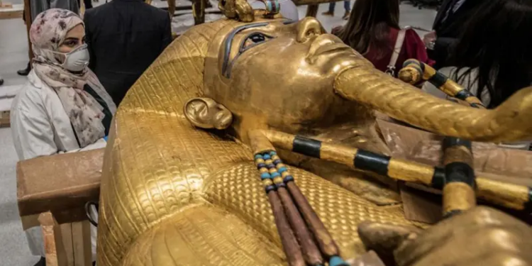 Las impactantes fotografías del Gran Museo Egipcio de mil millones de dólares en El Cairo