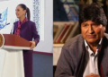 Sheinbaum condena ataque a Evo Morales en Bolivia