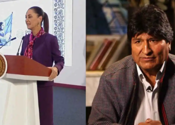 Sheinbaum condena ataque a Evo Morales en Bolivia