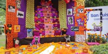 Mascotas también tienen su propio altar de Día de Muertos