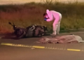 Una pareja sufre un grave accidente en la Carretera 57