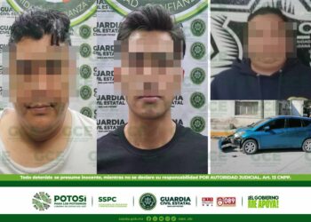 Guardia civil estatal detiene a tres personas por lesiones