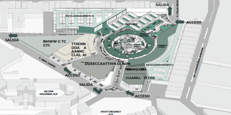 Nueva plaza comercial y un centro deportivo en terrenos de la UASLP