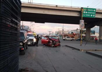 Los accidentes automovilísticos representan el 51% de los percances viales en San Luis Potosí