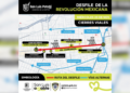 El operativo del Desfile Cívico Deportivo de la Revolución