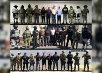 Operativo Enjambre | García Harfuch reporta 7 funcionarios detenidos en Edomex que facilitaban actividades a grupos delictivos