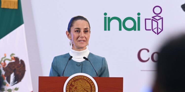 Sheinbaummenciona que hay corrupción en el INAI y apoya su eliminación