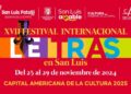 VIDEO| Hoy inicia el XVII Festival Internacional Letras en San Luis