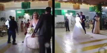 VIDEO| Comando armado irrumpe en boda en Jalapa, Tabasco