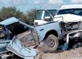 Dos muertos y cuatro heridos en un accidente de carretera