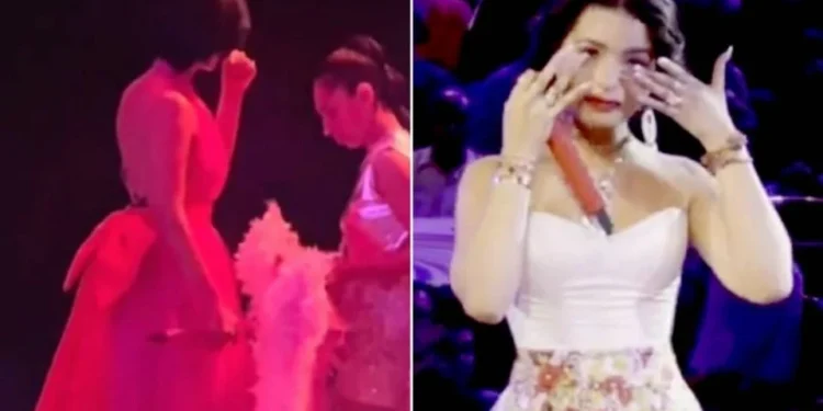 VIDEO | ¿Ángela Aguilar llora tras abucheos en entrega de premios? Video de su reacción se hace viral